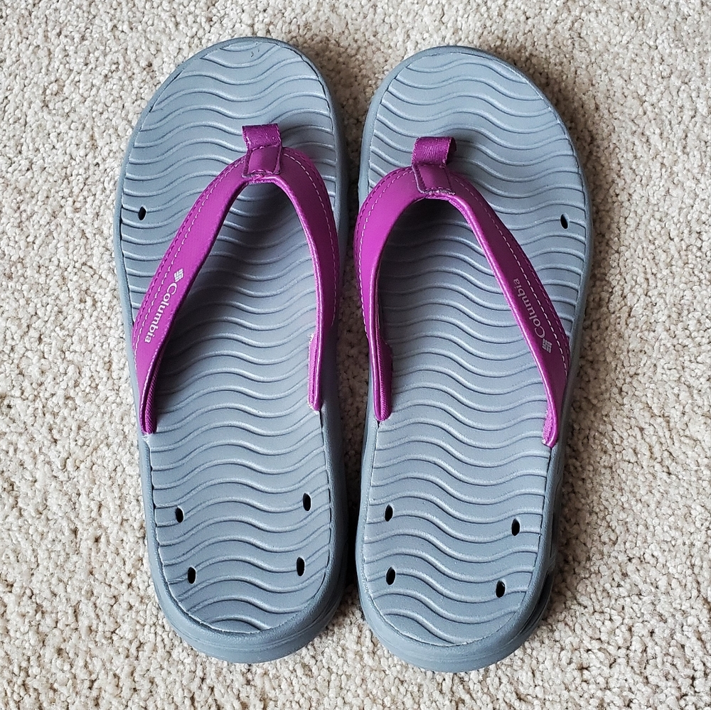 Columbia Comfort Flip Flop Sandals Women's Size 9